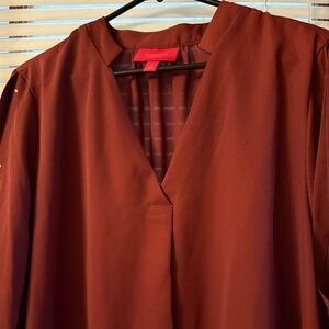 Brand New Wine Colored Blouse